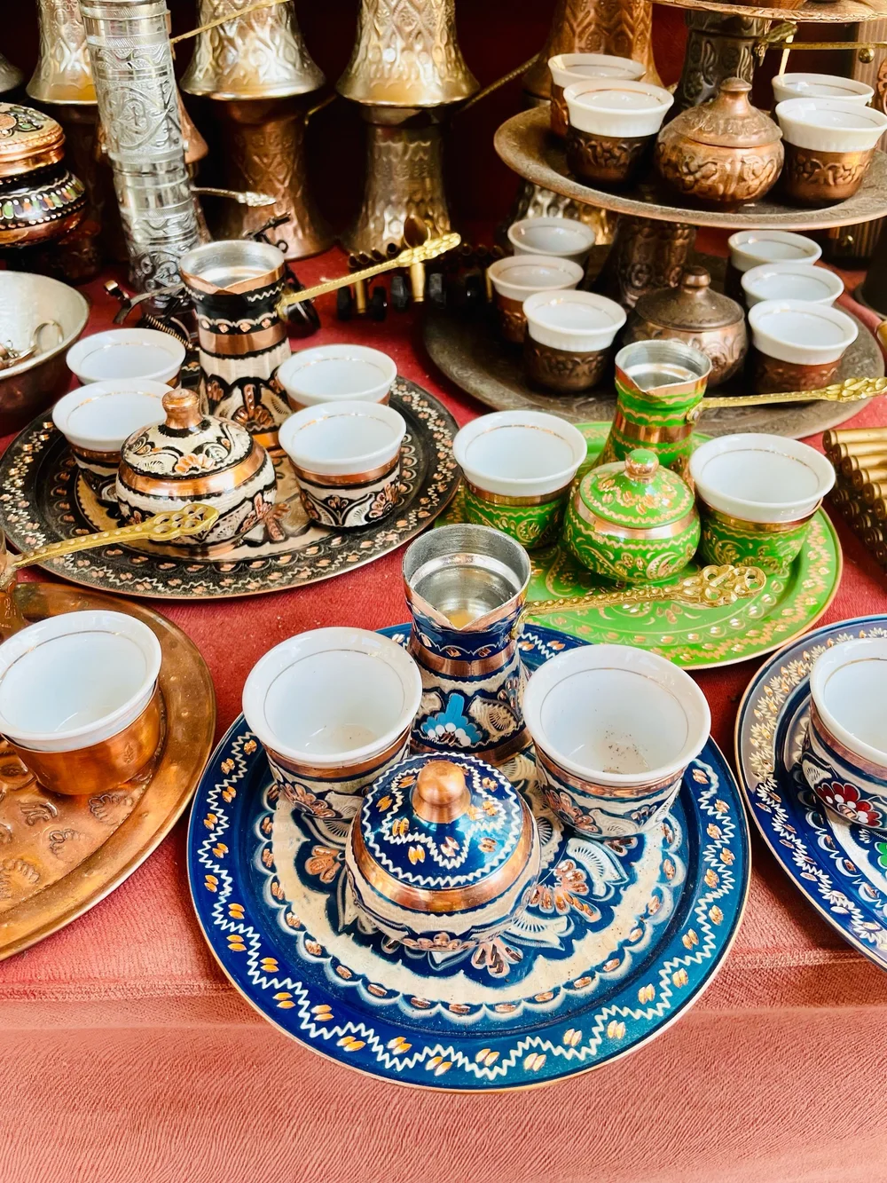 Street vendors in Kazandziluk