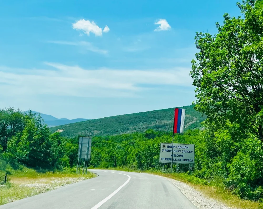 Driving from Mostar to Kotor