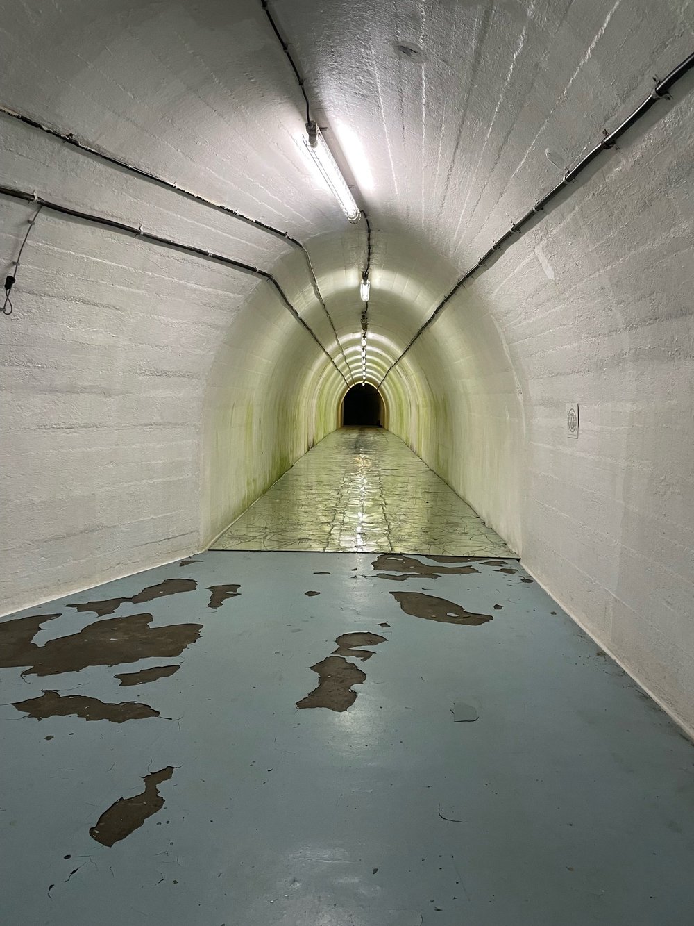 Entry Tunnel @ Tito's Nuclear Bunker