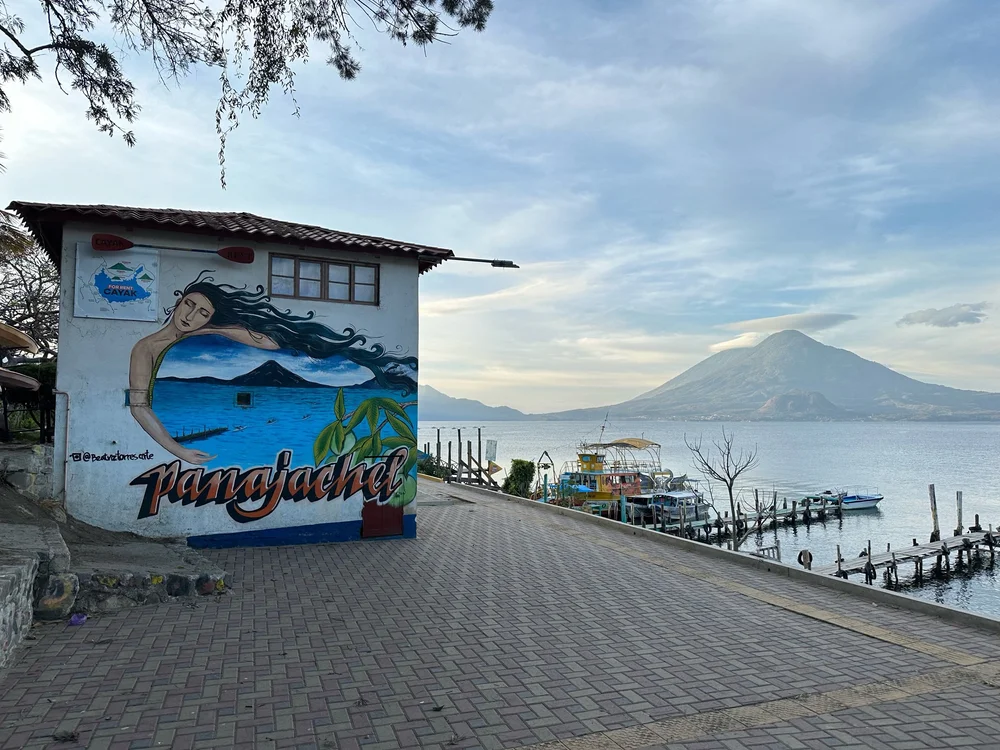 Morning view of Lake Atitlan