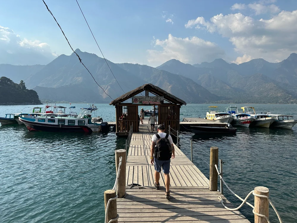 San Pedro La Laguna dock