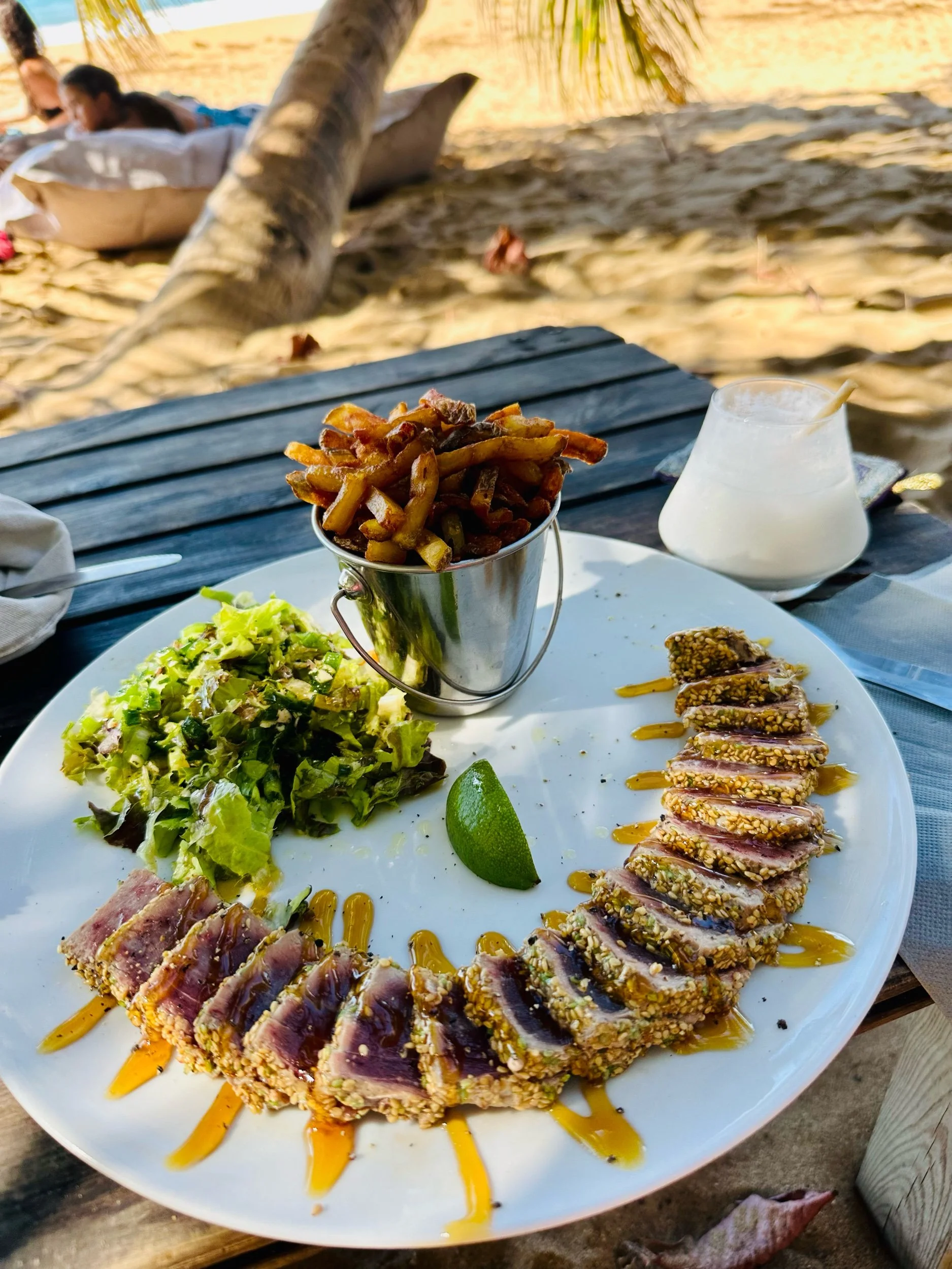 Tuna tataki @ Chill Restaurant Bar