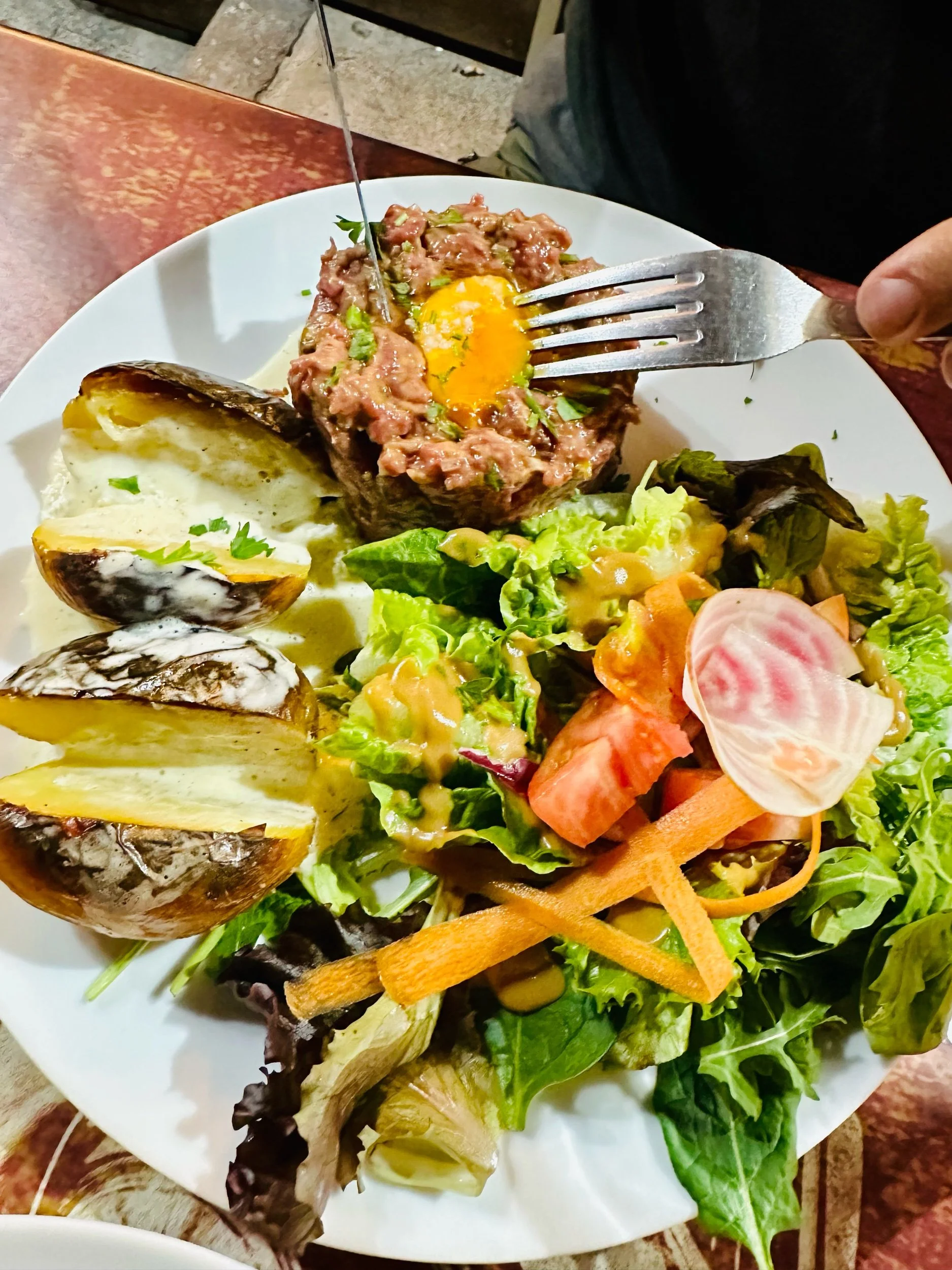 Beef tartare @ La Cantine