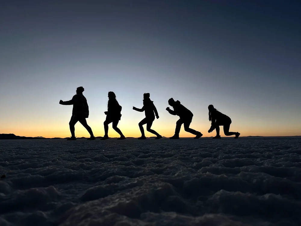 Sunset @ Uyuni Salt Flats