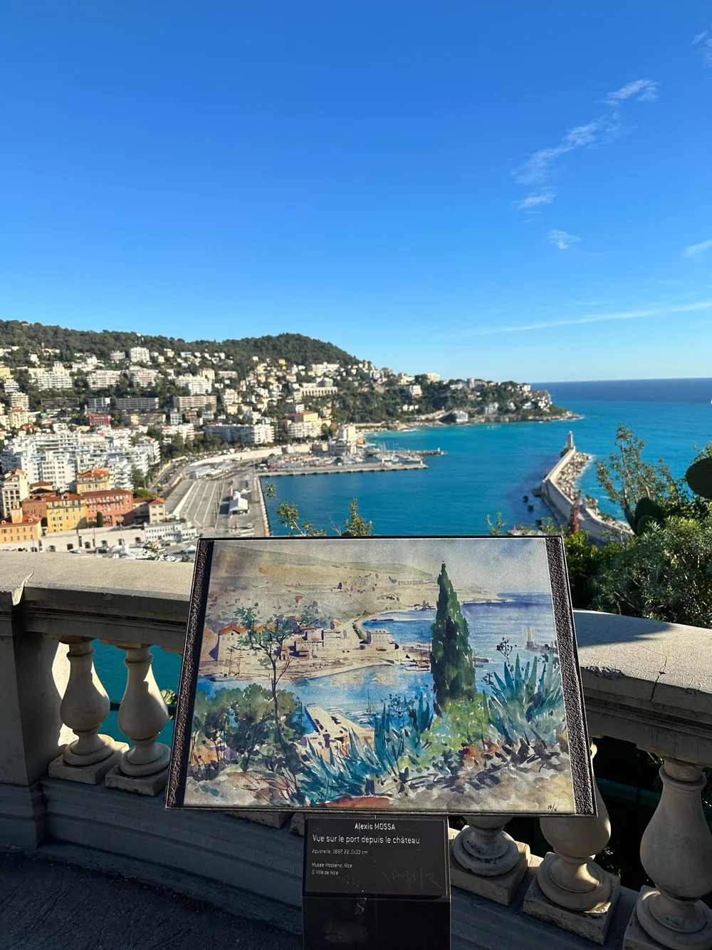 Colline du Château Viewpoint of Port
