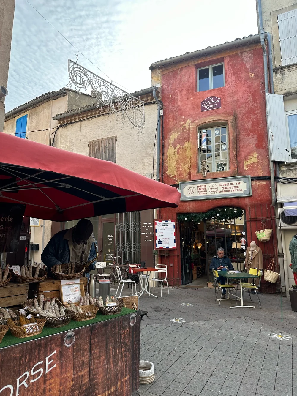 La Maison Rouge and the live jazz @ L’Isle-sur-la-Sorgue