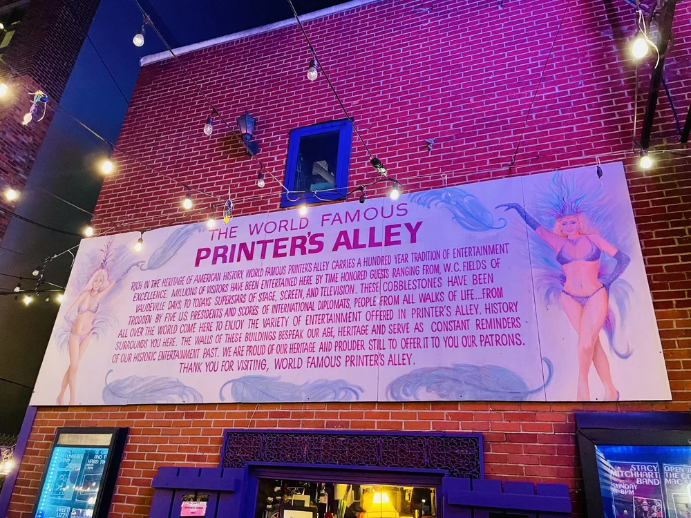 Printer's Alley
