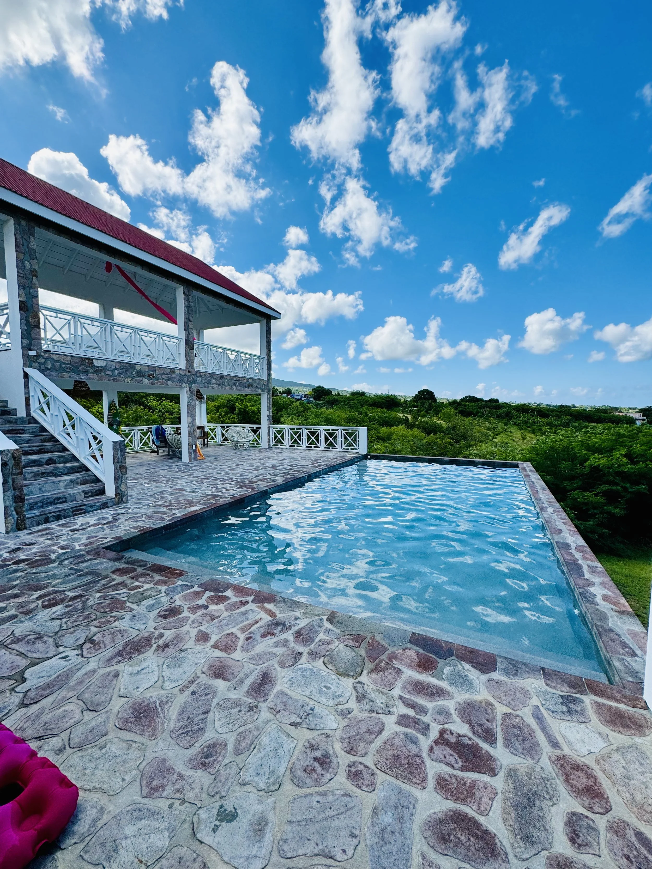 Nevis Airbnb pool
