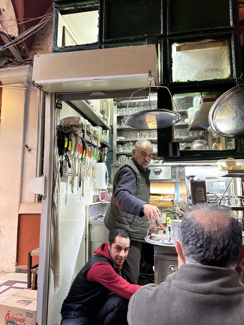This shop is responsible for delivering tea to various shops within the bazaar