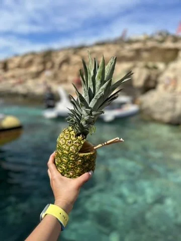 Pineapple drink @ Blue Lagoon
