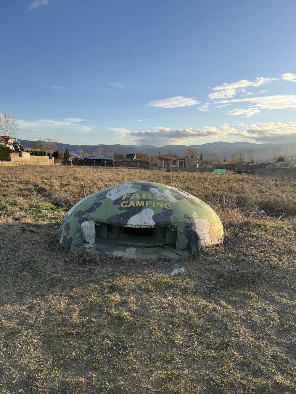 Fabio Camping bunker