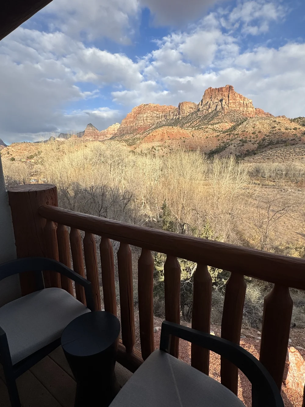 View from hotel room