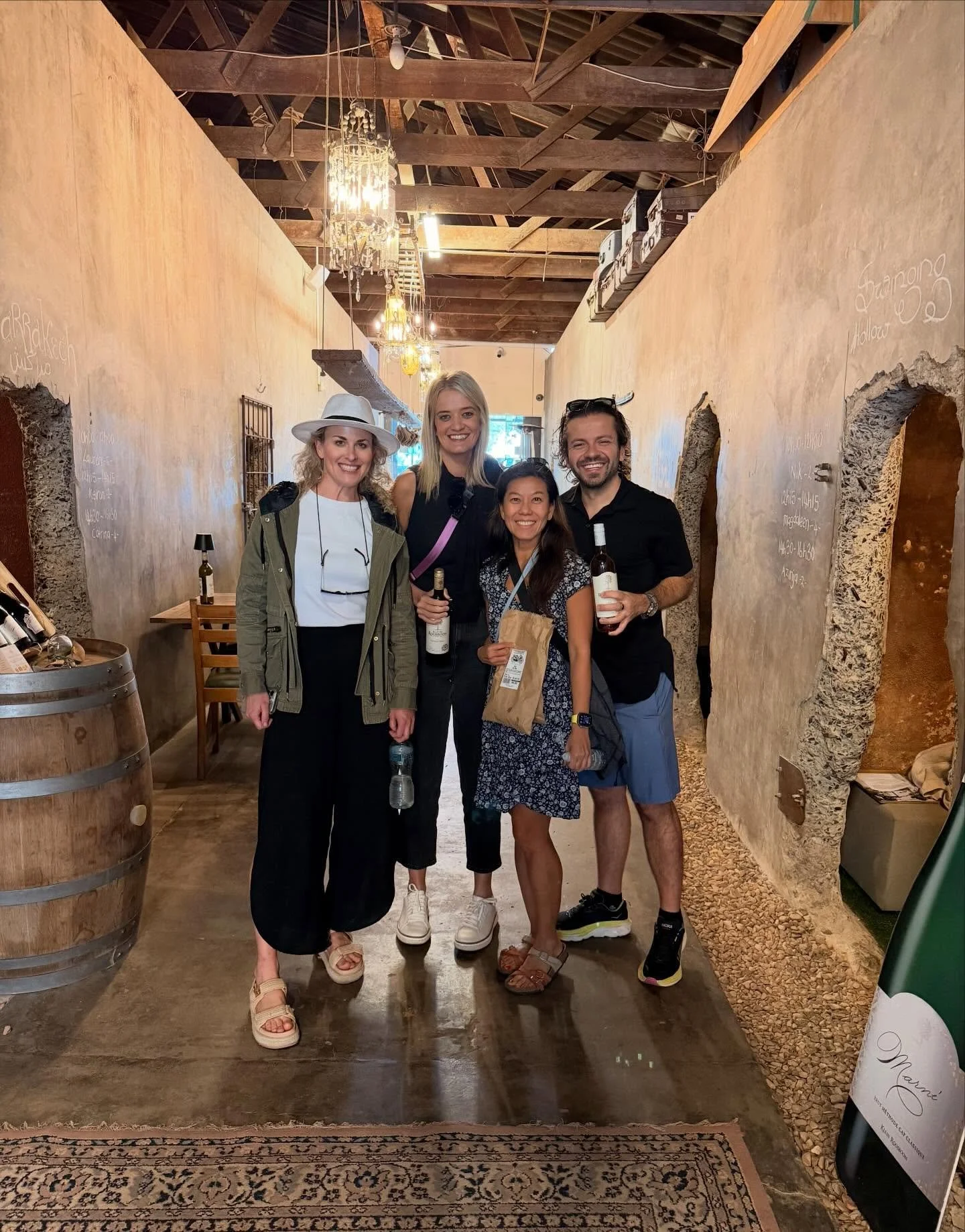 Day 1 in Cape Town 🇿🇦: We traded our winter coats for some wine &amp; bike at Klein Rooseboom &amp; earned our reward in sips and bites at Diemersdal. 🍷🚴&zwj;♂️🥗☀️
.
.
.
.
.
.
.
#capetown #capetownsouthafrica #southafrica #winelands #durbanville