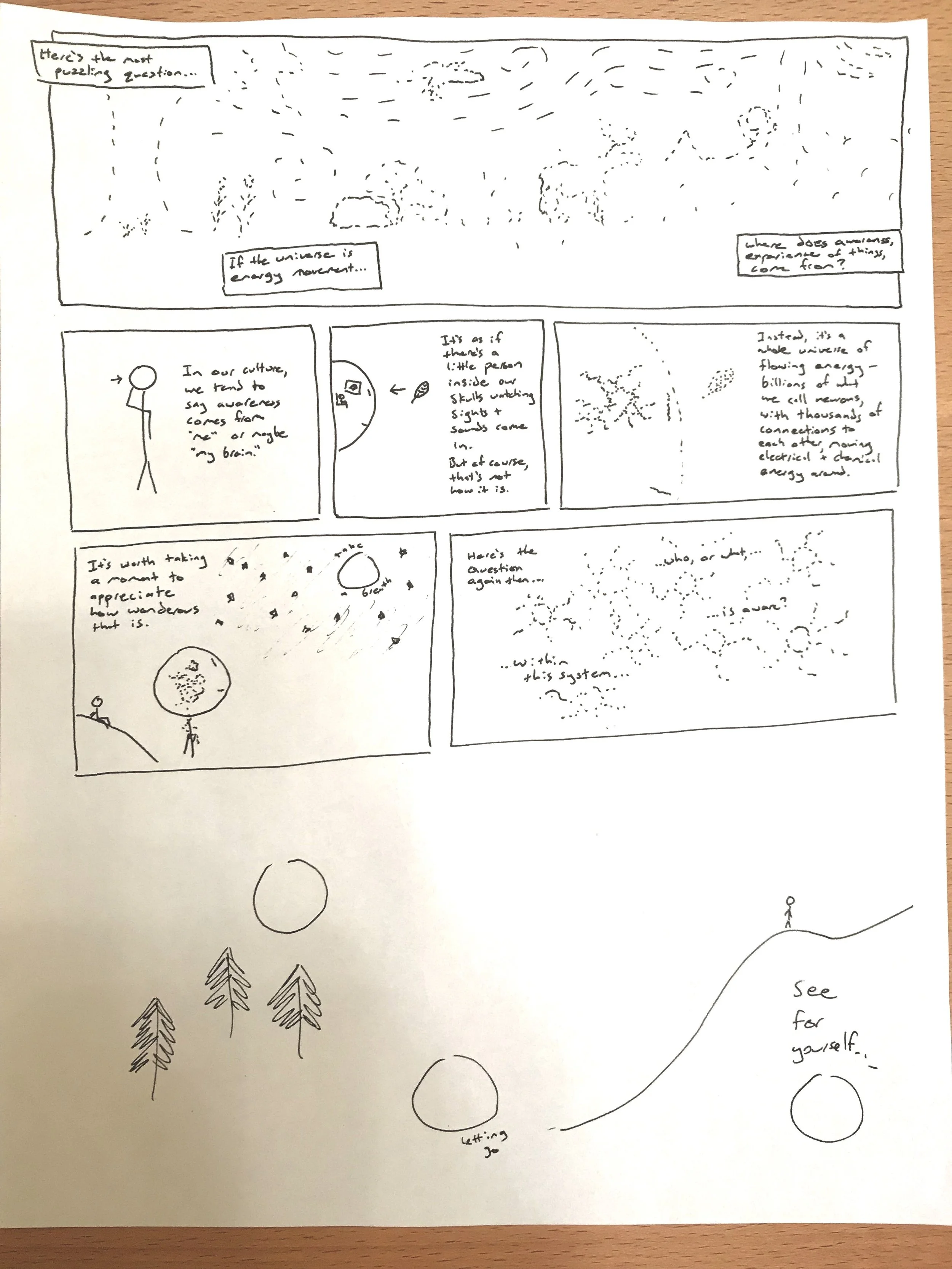 Where does awareness come from?