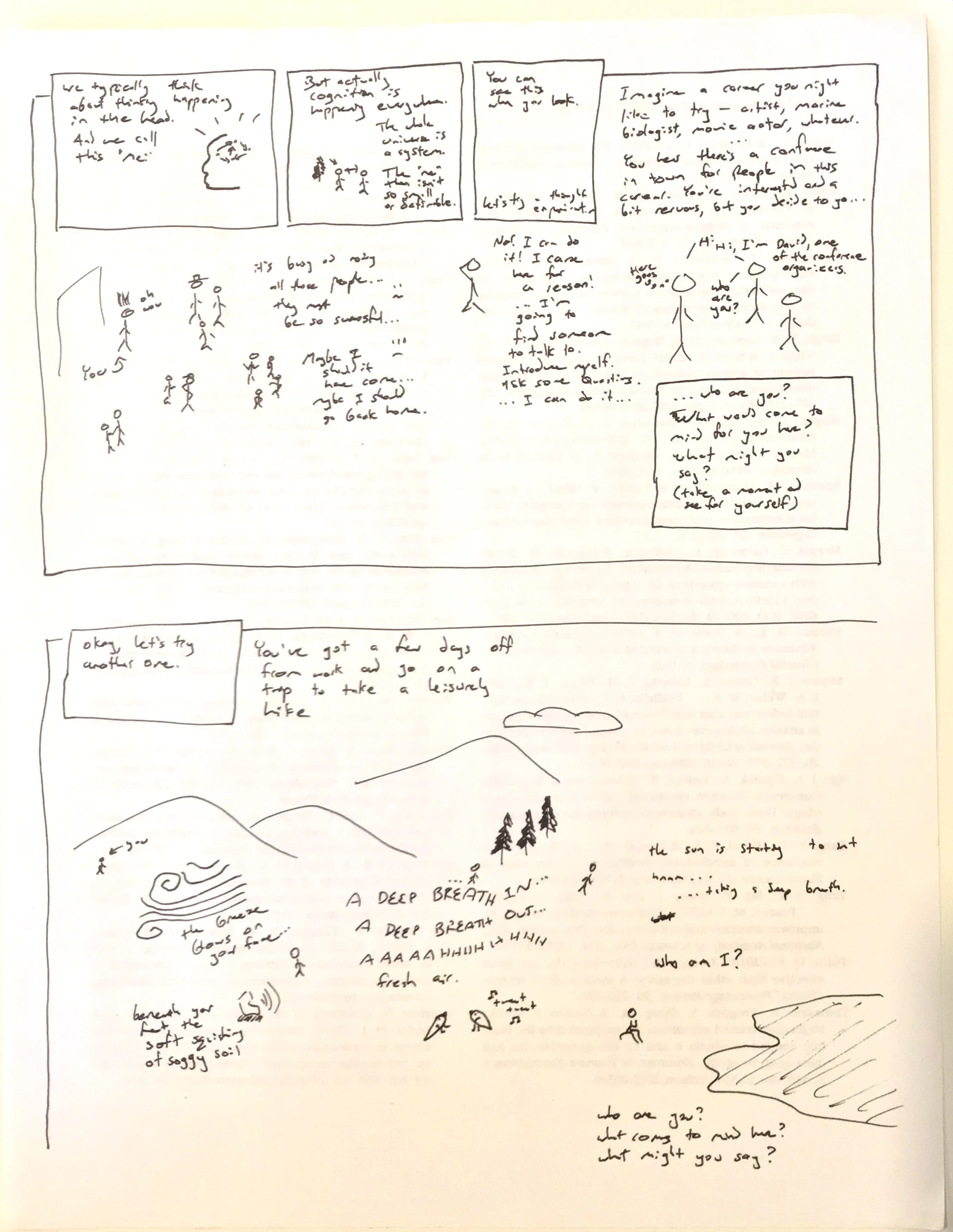 How "Me" Changes in Groups & Nature