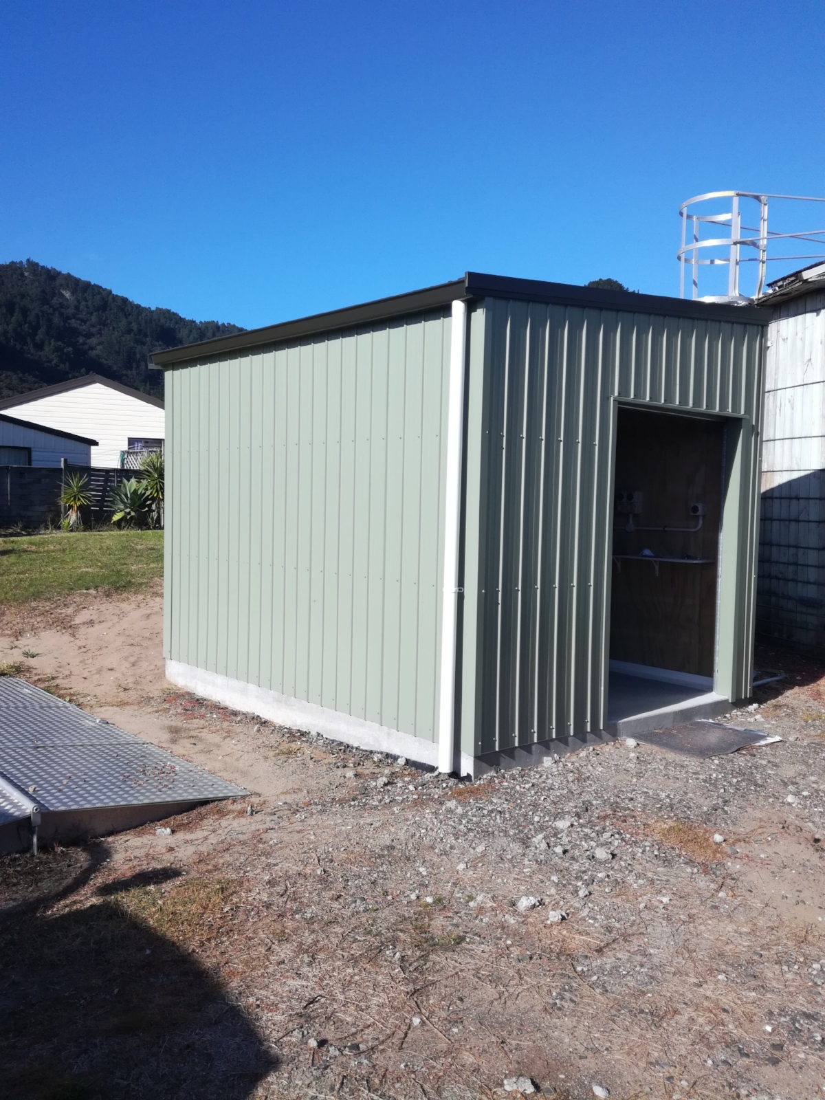 Chlorination System Housing Shed