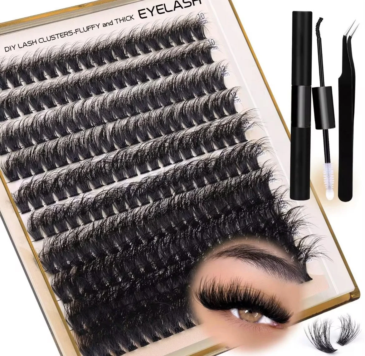 Queen Lash Clusters + (Free Bond & Tweezers) Launch Special