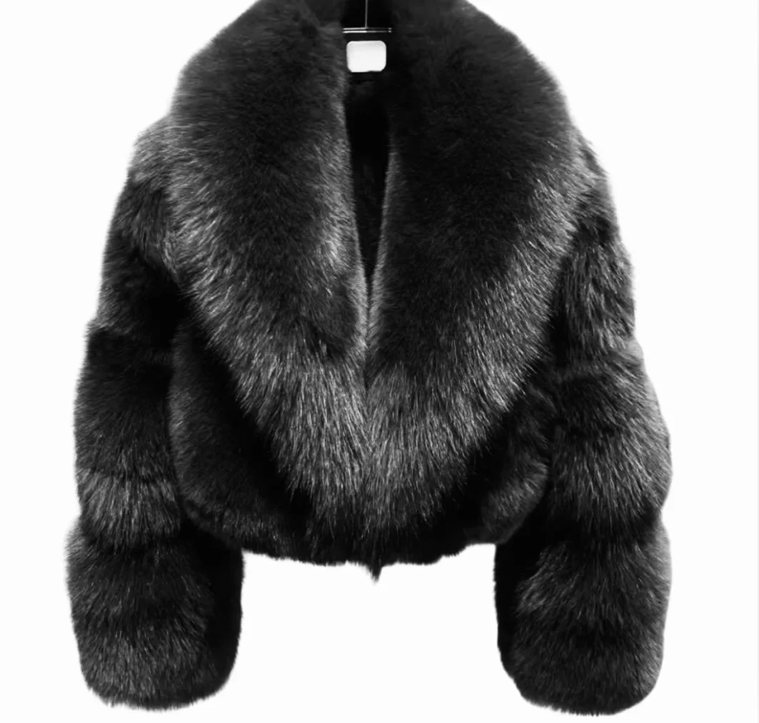 "ROYALTY" Black Full Fur