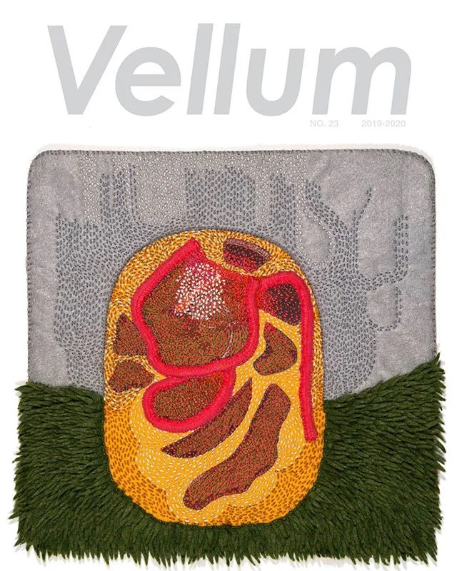 Excited to have my work on the cover of Vellum magazine.