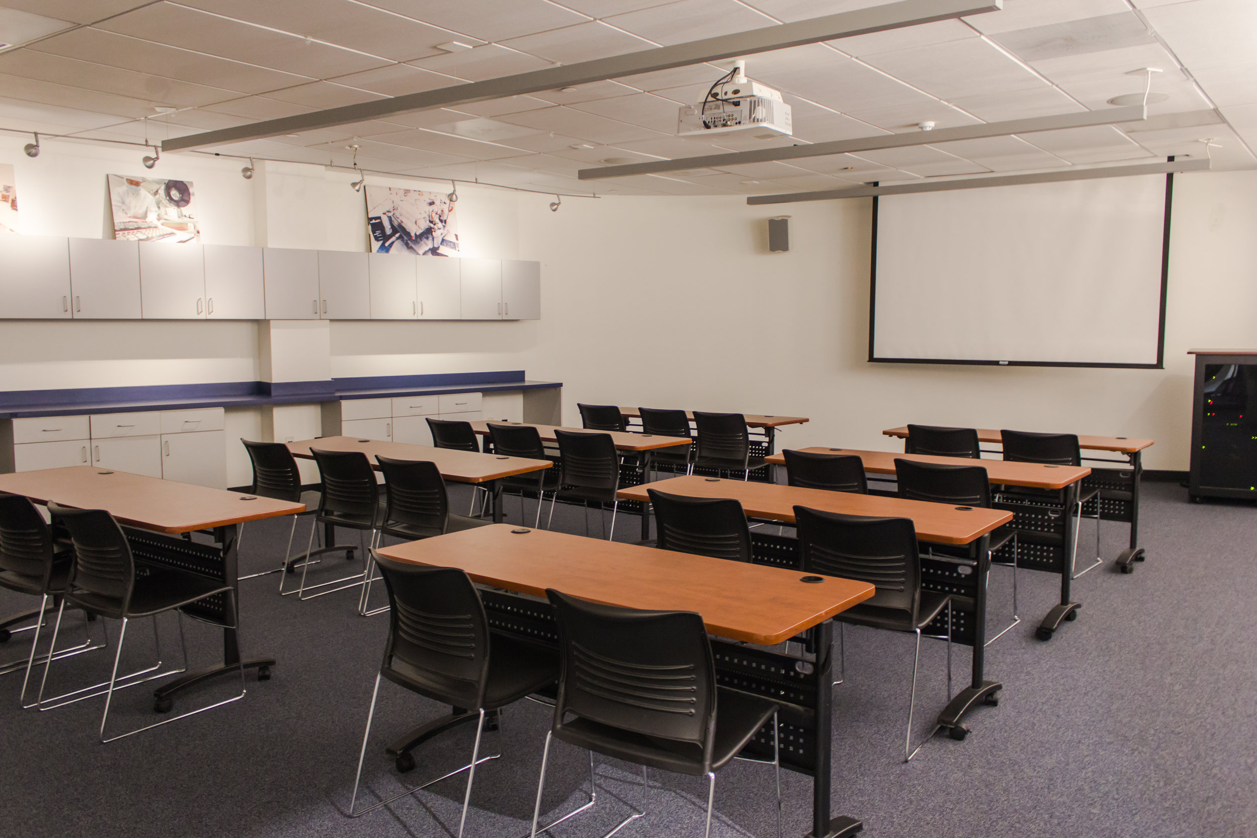 Theater Room - classroom seating