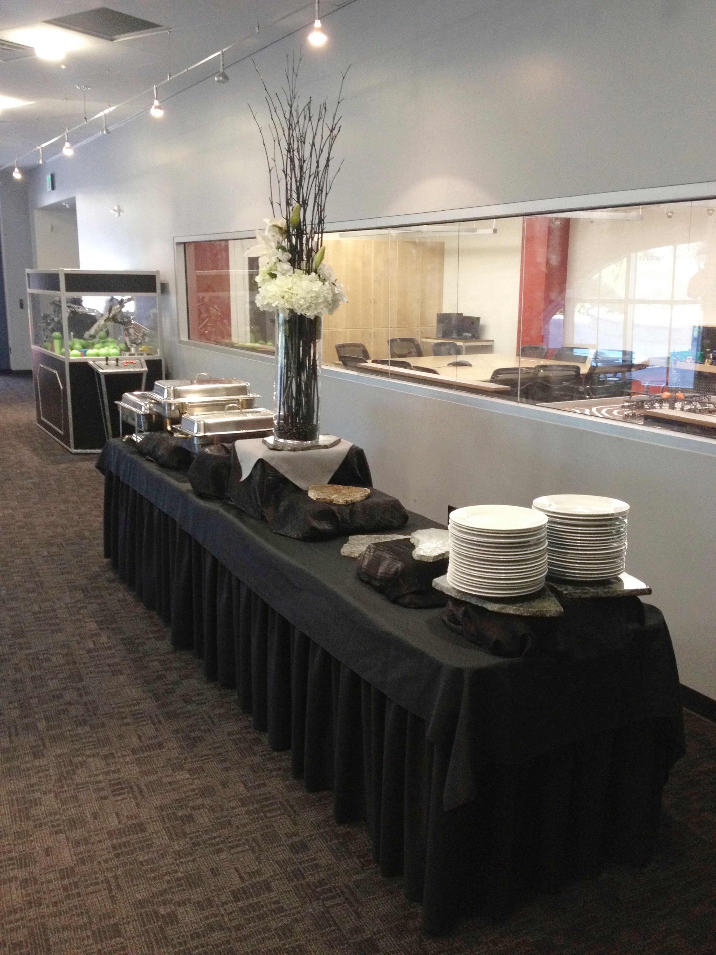 1st Floor - buffet line