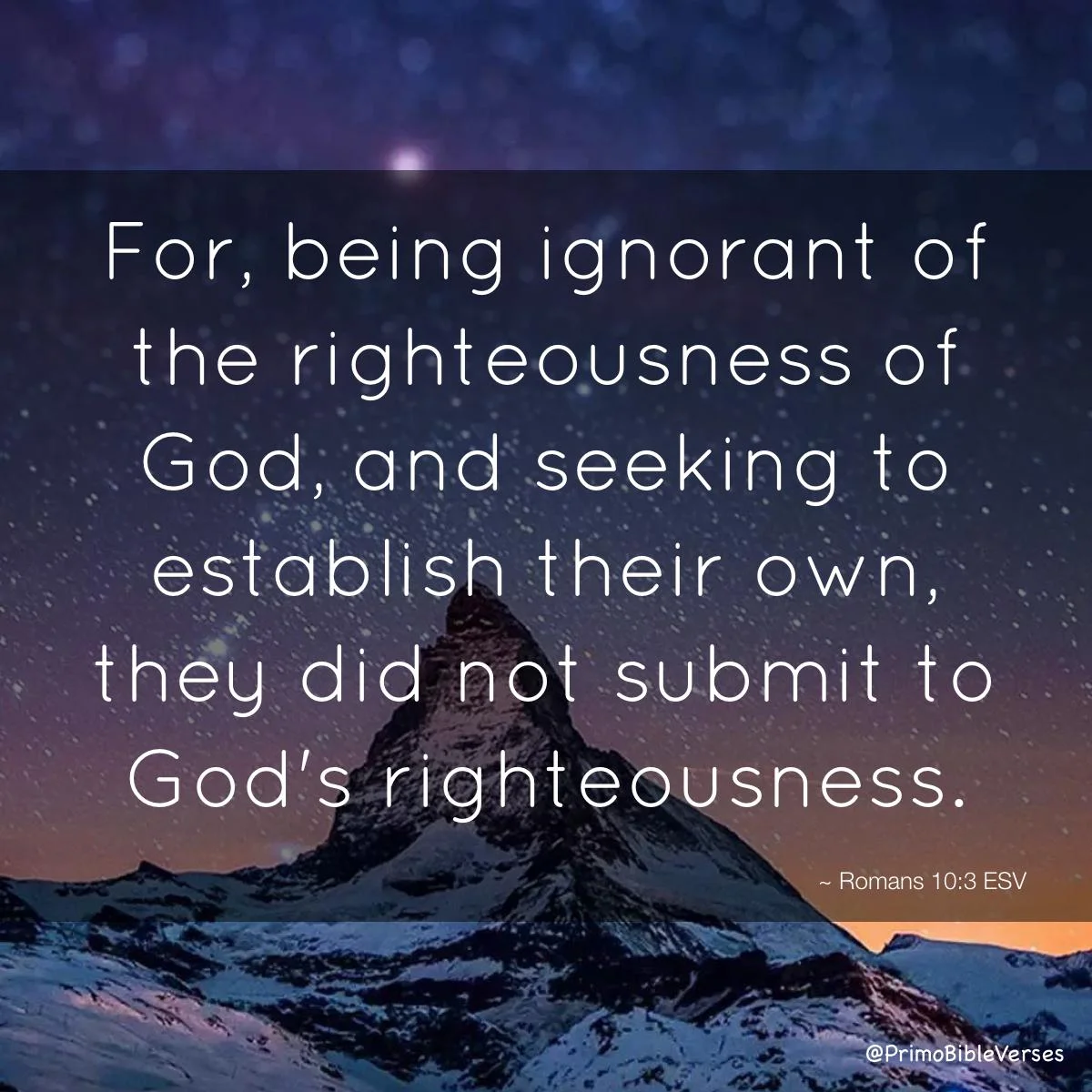 TPW 31 Fatal Ignorance of God's Righteousness