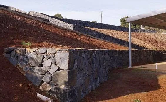 Rock Wall Construction