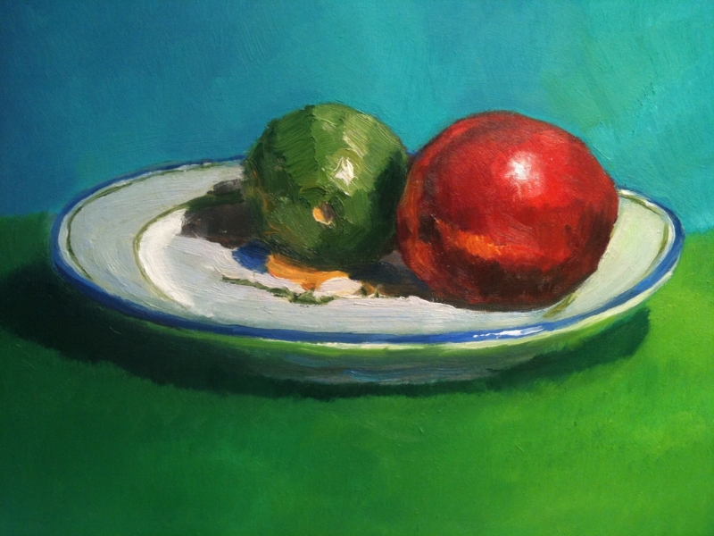 Lime and Nectarine