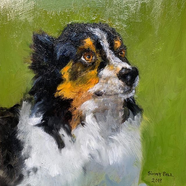 &ldquo; Cade&rdquo;, 14&rdquo; x 11&rdquo;, oil on panel , 2019