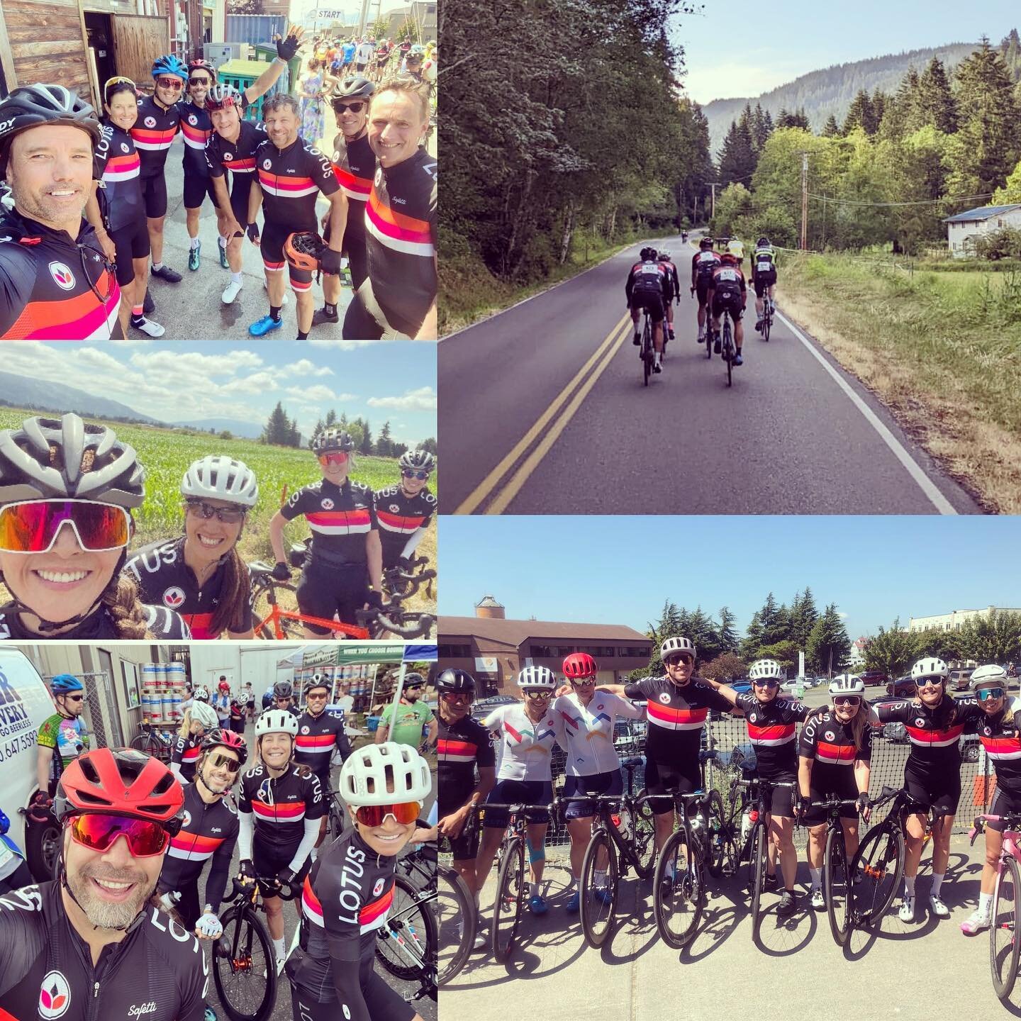 Another fantastic Lotus adventure riding around Whatcom county. 35 riders for this fun event @tourdewhatcom #golotusgo