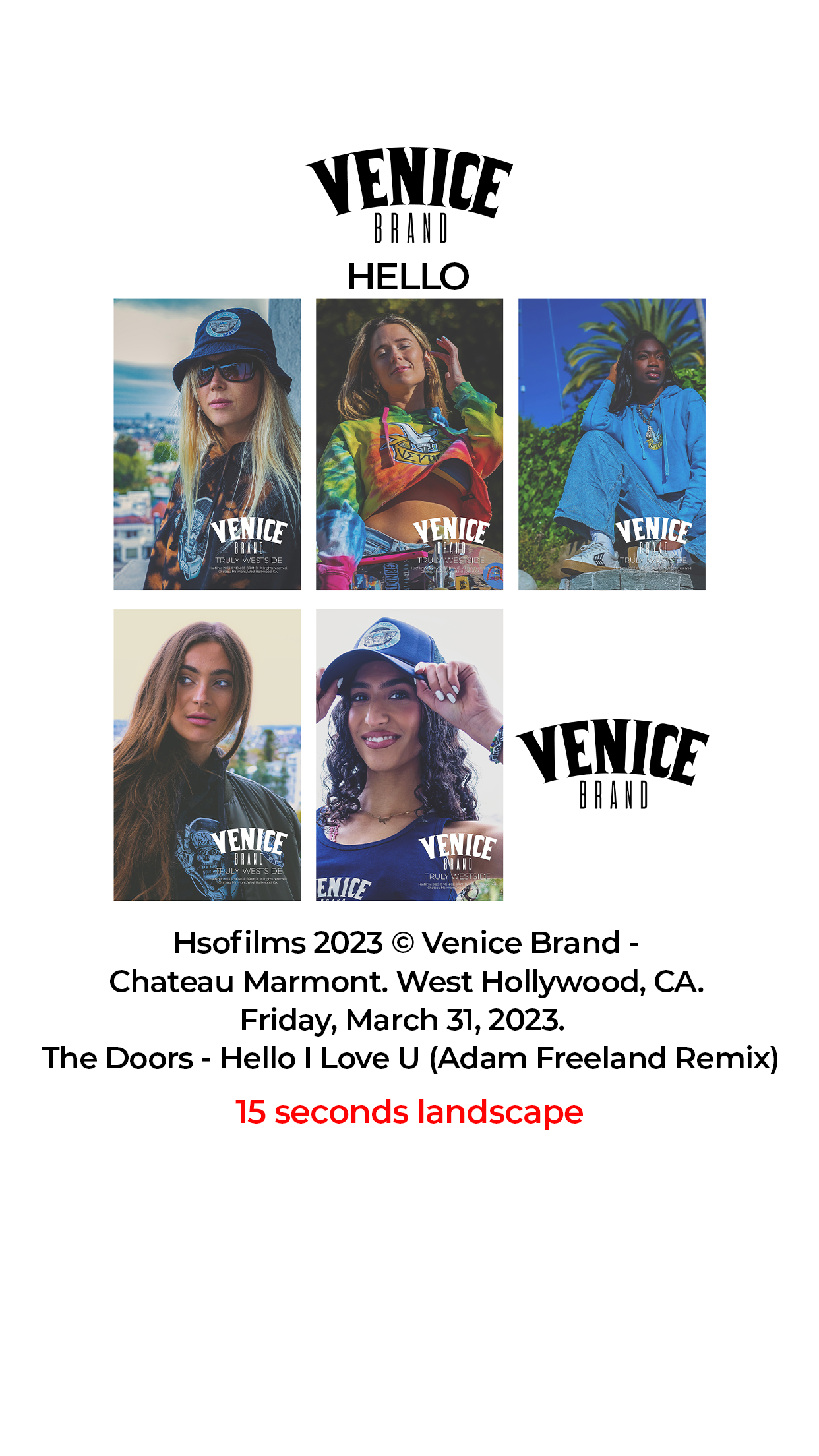 Venice Brand - Hello