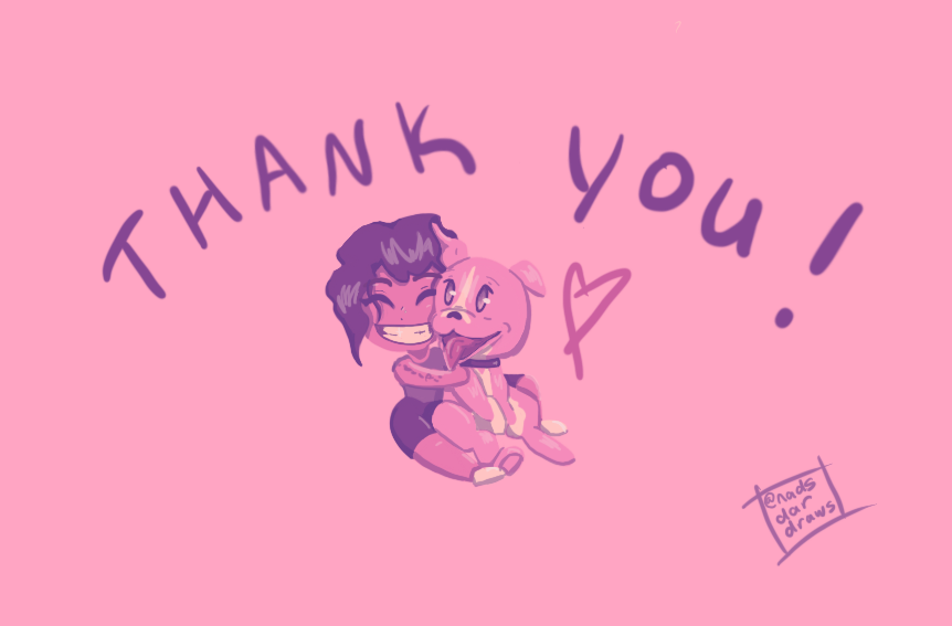 THANK YOU CARD - PERSONAL COMMISSION