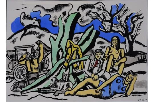 4. Fernand Léger - La Partie de Campagne