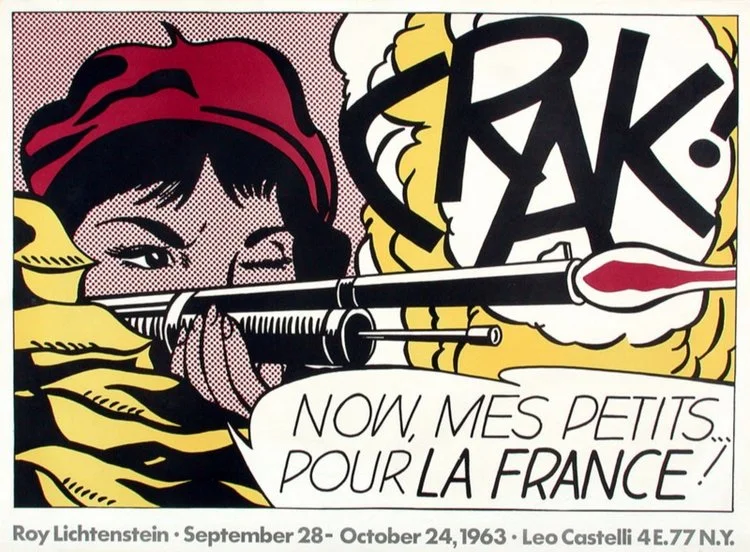 10. Roy Lichtenstein - Crak!