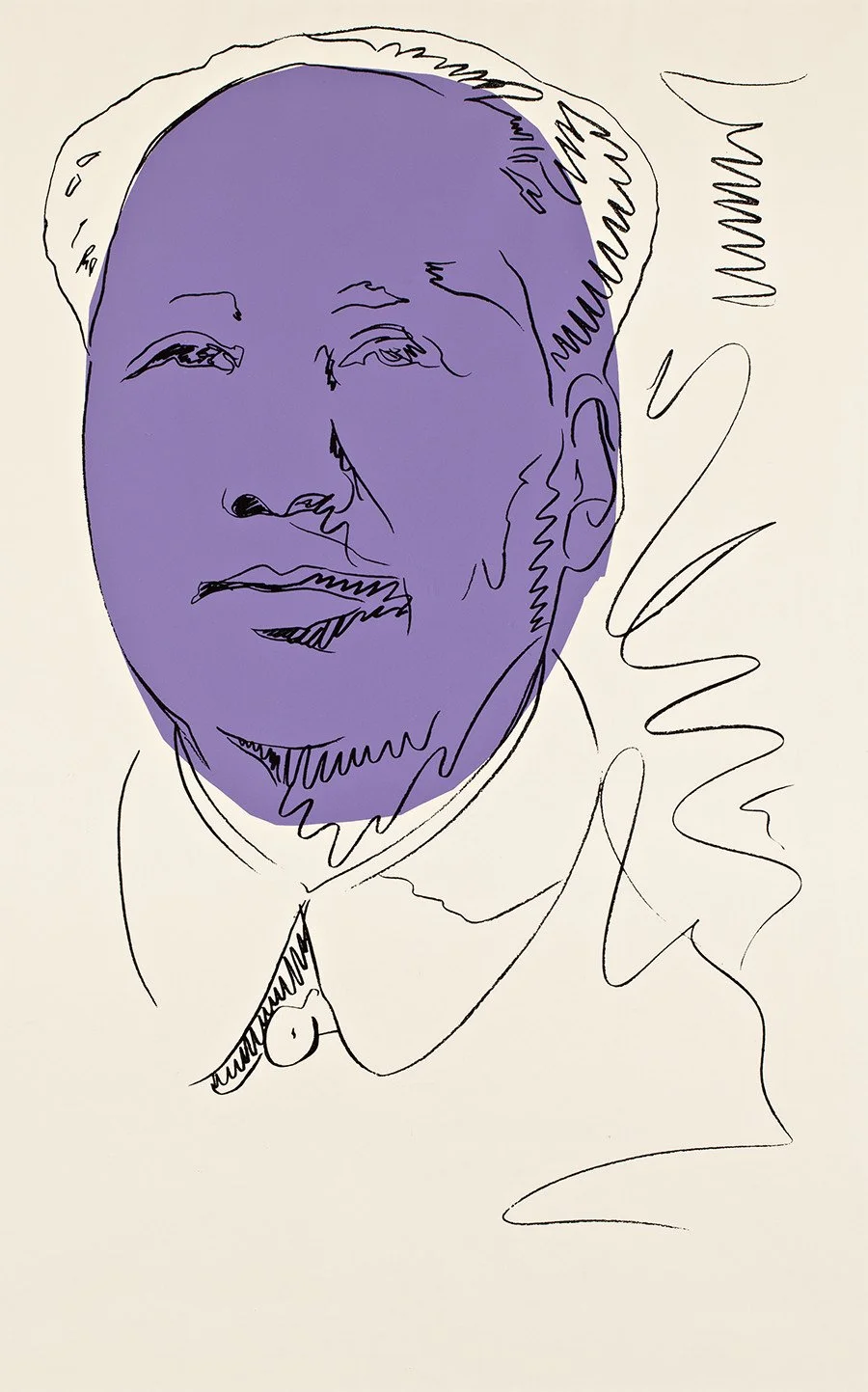 11. Andy Warhol - Mao Wallpaper