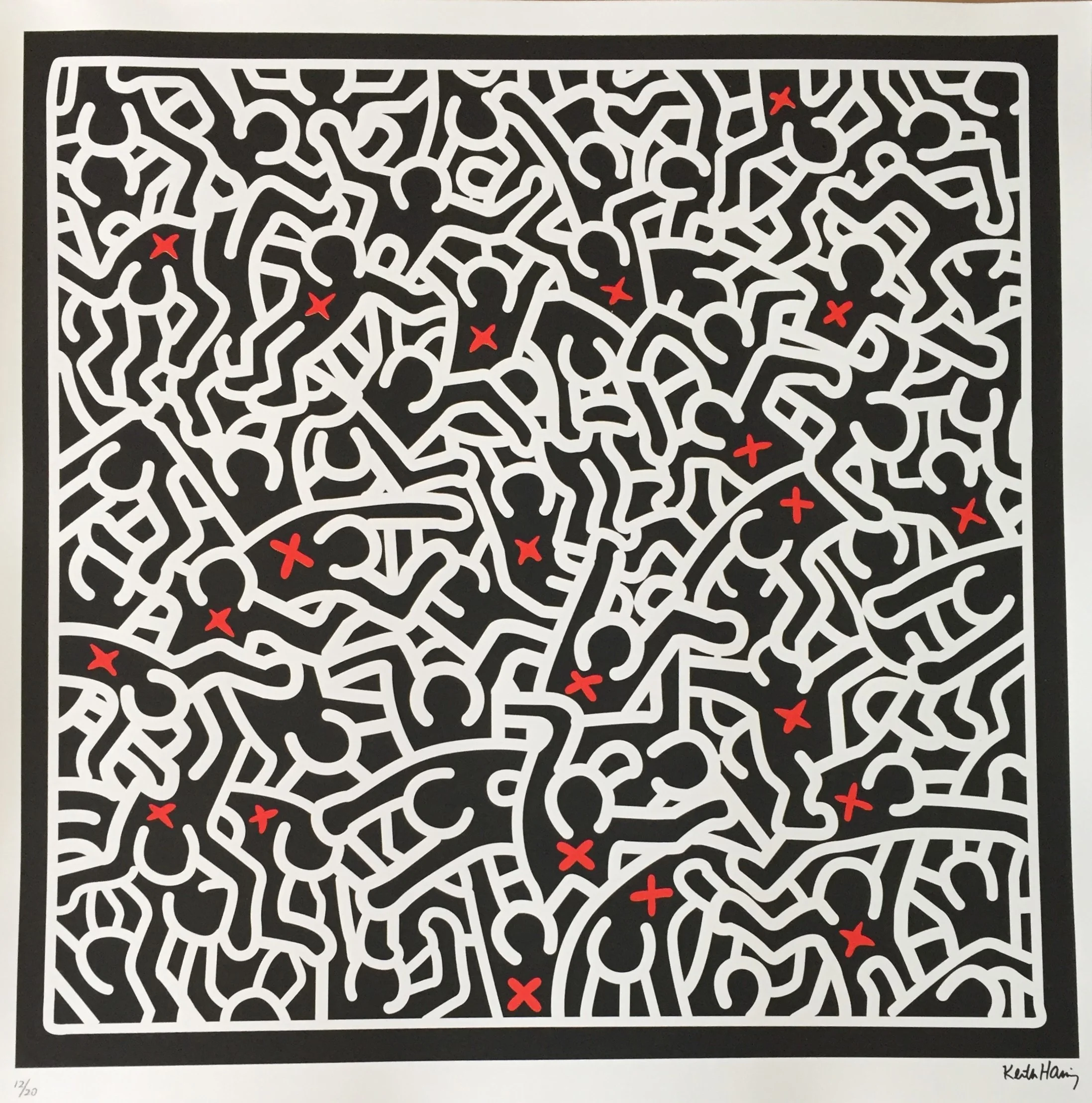 17. Keith Haring - Untitled