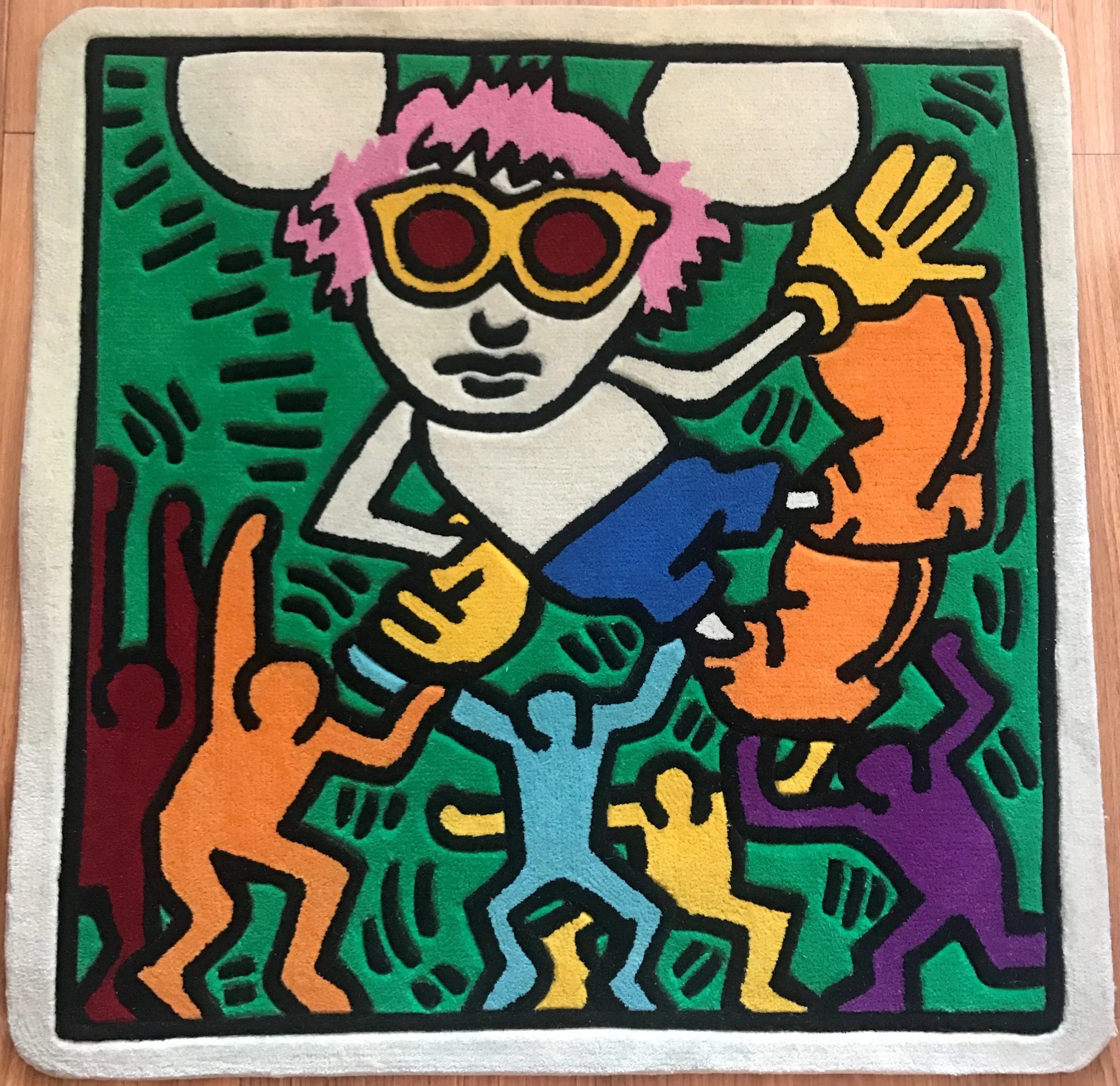 20. Keith Haring (After) - Andy Mouse Carpet Colors
