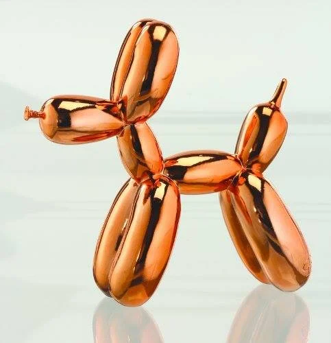 49. Jeff Koons (After) - Balloon Dog Rose Gold