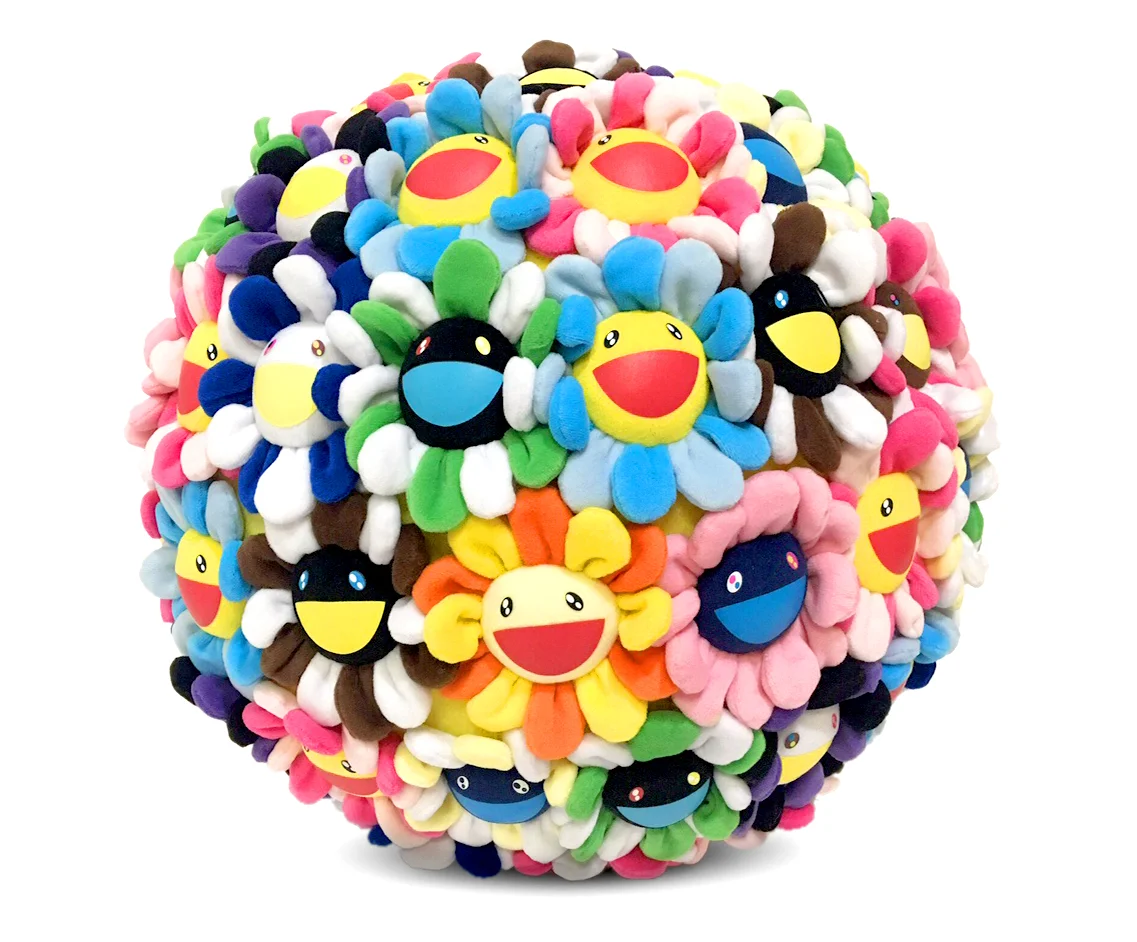 60. Takashi Murakami - Plush Flowerball 400MM