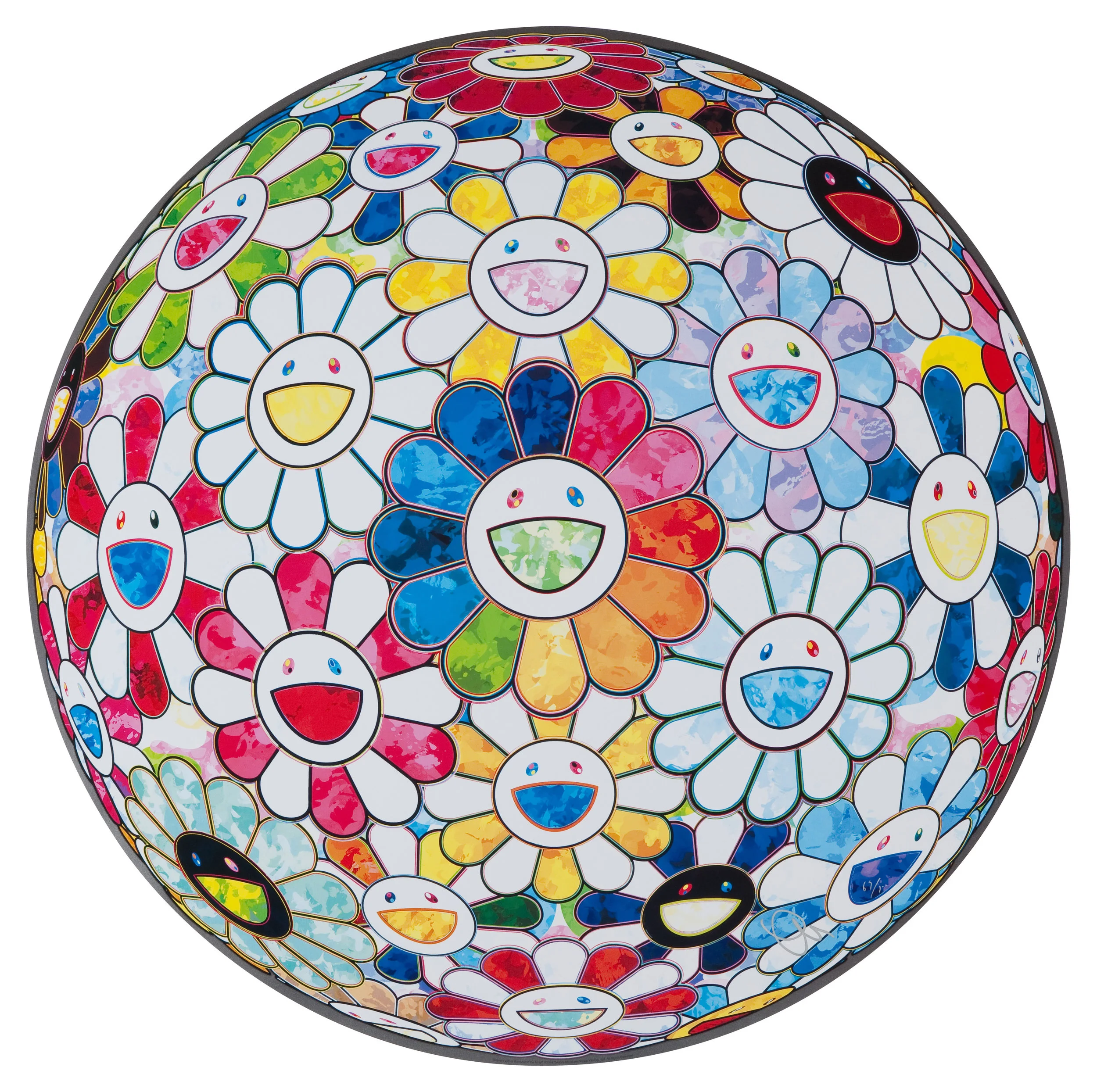 80. Takashi Murakami - Scenery With A Rainbow In The Midst