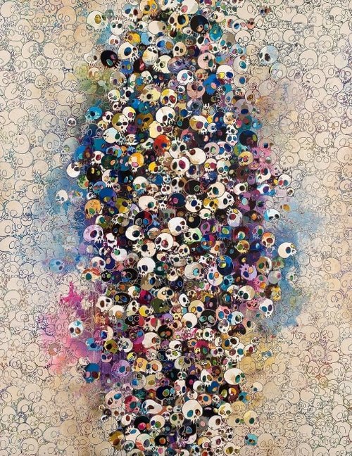 84. Takashi Murakami - Who's Afraid of Red, Yellow, Blue And Death