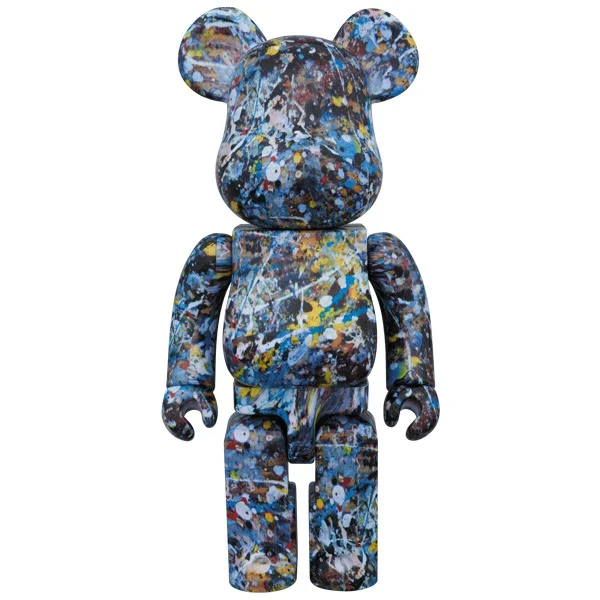 104. Be@rbrick - Jackson Pollock 400%