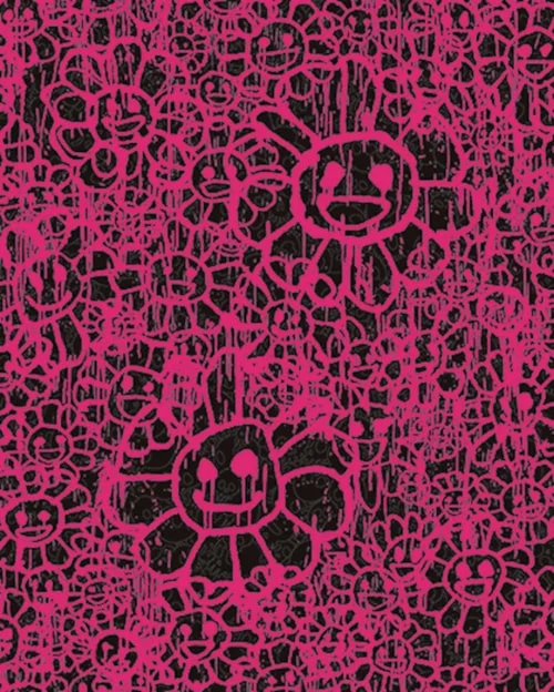 111. Takashi Murakami - Madsaki Flowers A