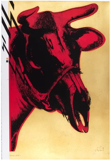 134. Paul Insect - Dead Cow (Gold) 