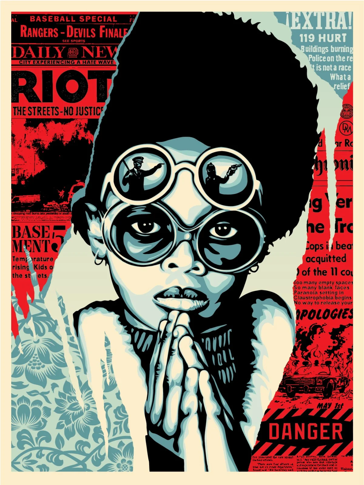 146. Shepard Fairey - Late Night Riot