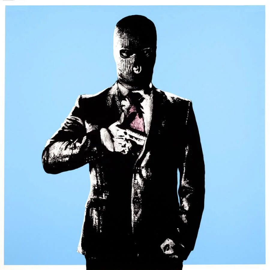 166. Dot Dot Dot - Handgun (Blue)