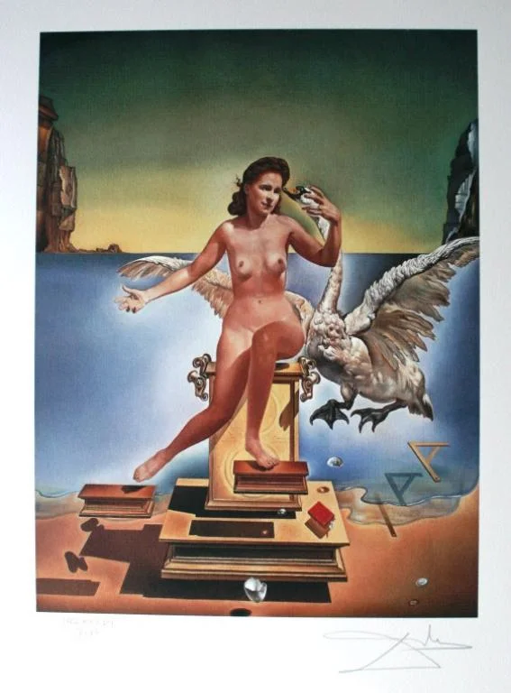 52. Salvador Dali - Leda atomica