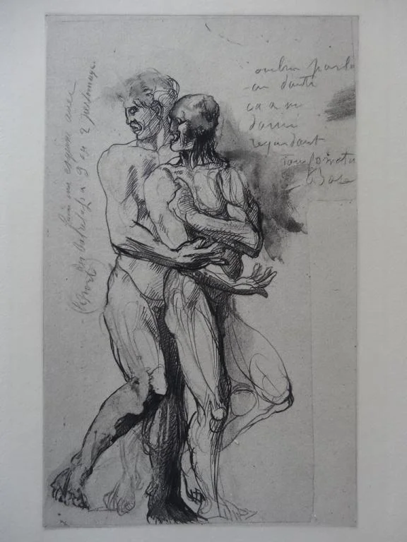 14. Auguste Rodin (After) - Study for Dante