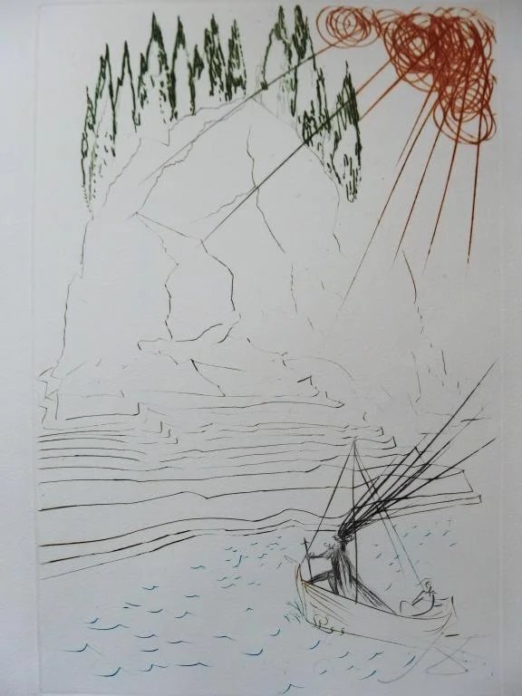 59. Salvador Dali - The fight with Morhoult