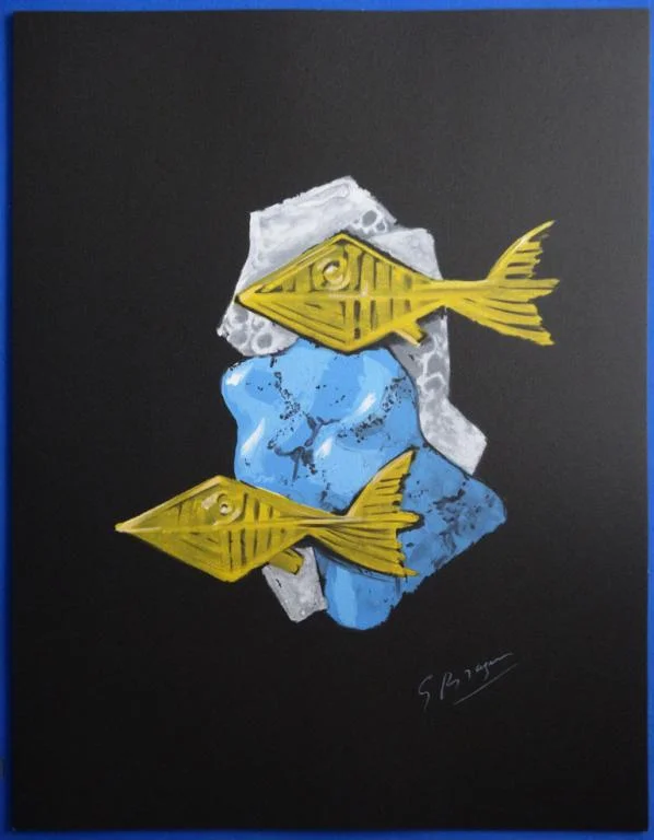 21. Georges Braque - The God of the river